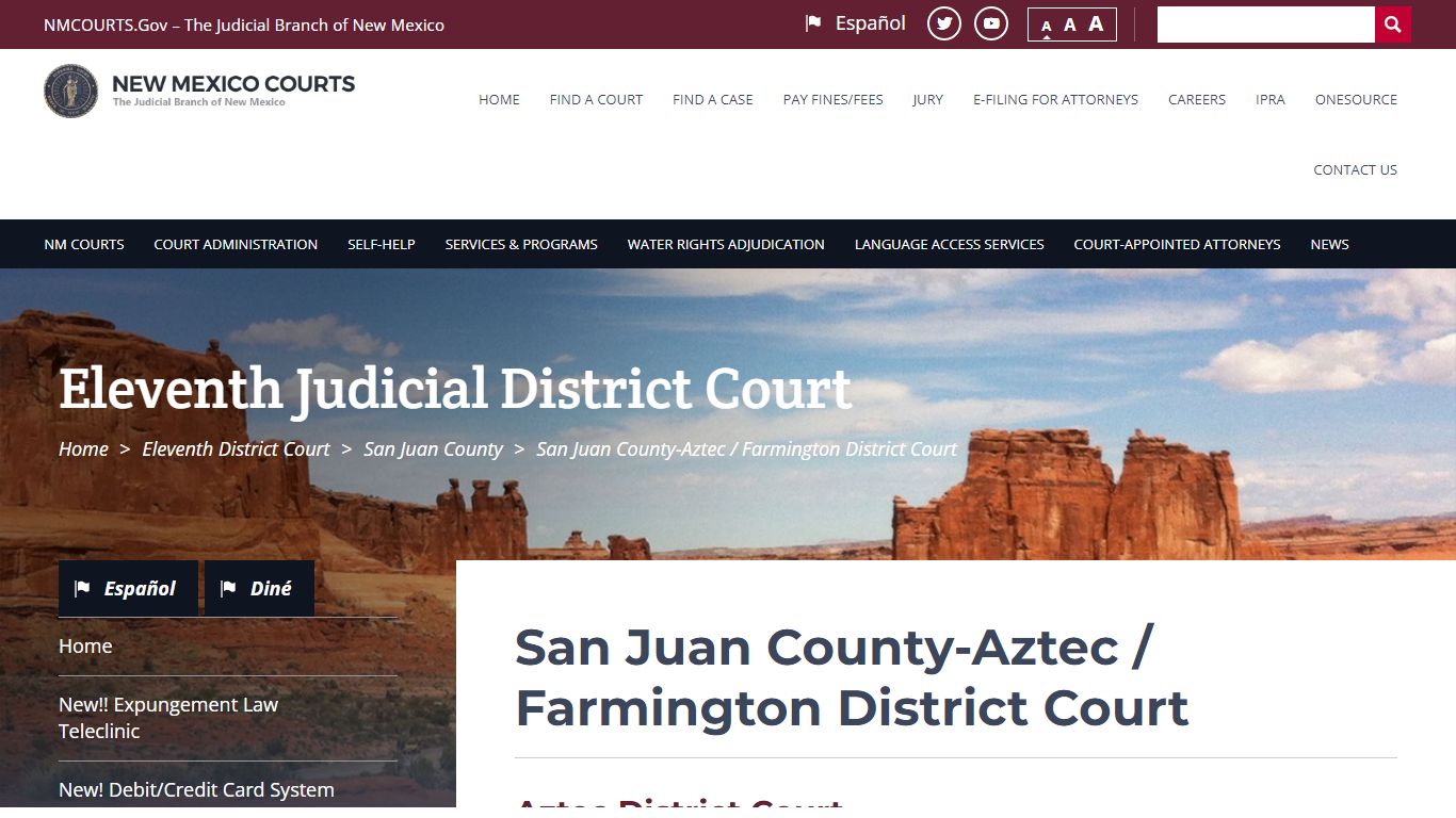 San Juan County-Aztec / Farmington District Court